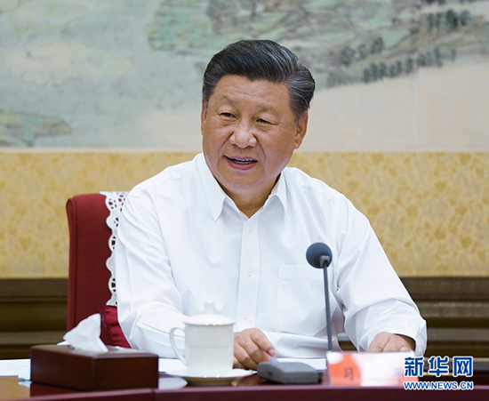習近平主持召開經濟社會領域專家座談會