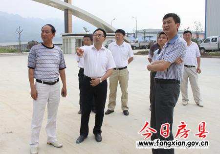 朱光洪調(diào)研部分重點項目建設(shè)和企業(yè)運行情況