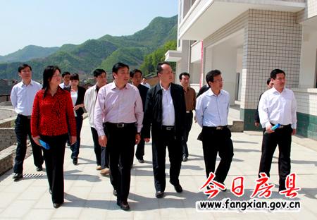 省教育廳副廳長張金元來我縣調研