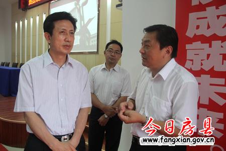 省委常委宣傳部長尹漢寧調(diào)研我縣經(jīng)濟社會發(fā)展情況