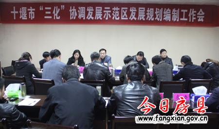 科學(xué)合理地推進(jìn)"三化"協(xié)調(diào)發(fā)展示范區(qū)編制工作
