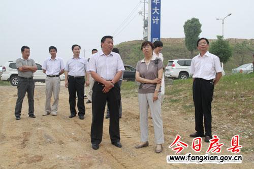 市慈善總會會長關小蘭來我縣調研