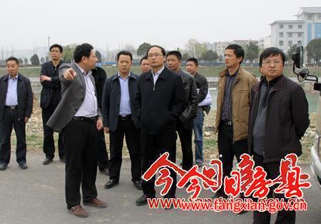 蔡賢忠專題調(diào)研城建重點項目建設情況