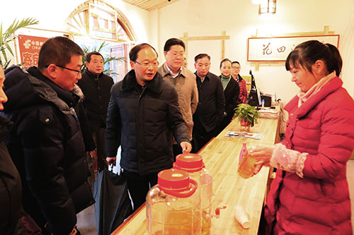 蔡賢忠調研部分旅游和工業項目運行情況