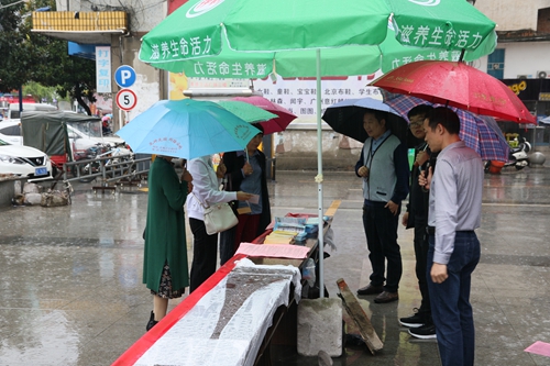 我縣舉行第九屆全國統計日宣傳活動