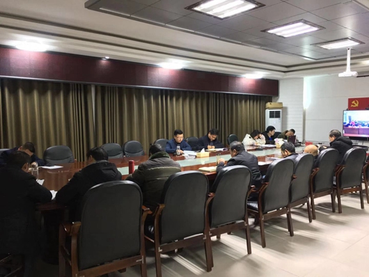 萬峪河鄉學習貫徹縣委“兩會”會議精神暨人情風反彈治理工作推進會