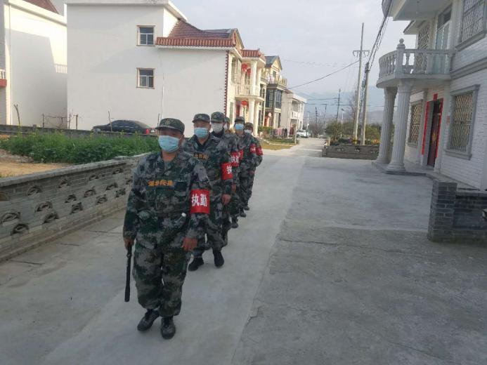 化龍堰鎮：民兵積極作為，筑牢“防疫堡壘”