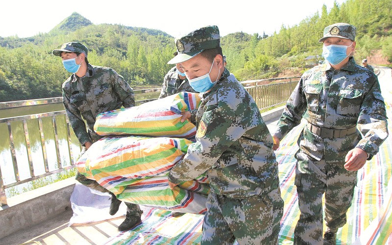 化龍堰鎮(zhèn)舉行實(shí)戰(zhàn)演練
