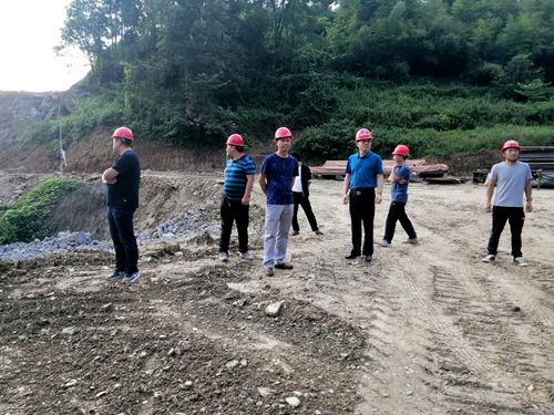 S318省道重點控制性工程石家灣隧道開工建設