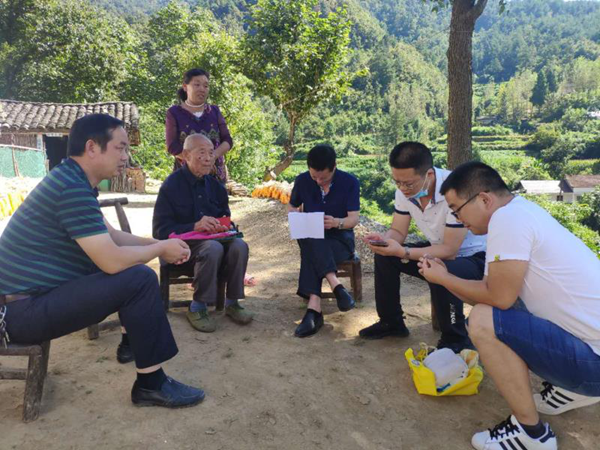 青峰鎮(zhèn)：走訪抗戰(zhàn)老兵 共憶崢嶸歲月