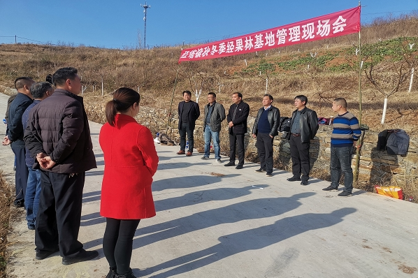 紅塔鎮(zhèn)召開秋冬季經(jīng)果林基地管理現(xiàn)場會