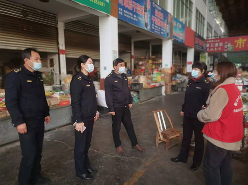 城管執法局：開展集貿市場專項檢查 樹牢安全生產紅線意識