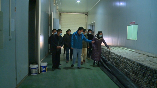 華中農業大學專家組來我縣調研特色產業