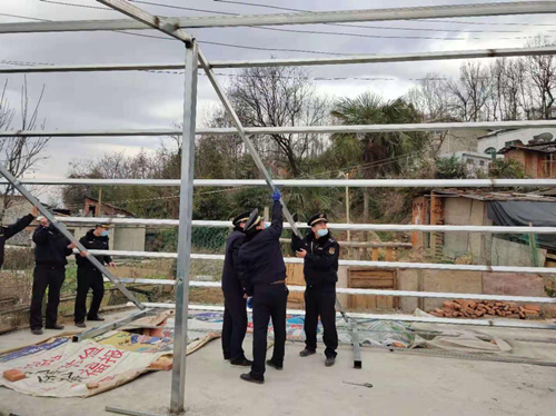 縣城市管理執(zhí)法局：多措并舉 打擊違建行為