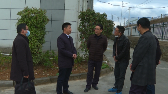 王曉來我縣調研工業商貿經濟發展情況