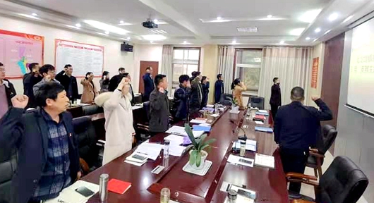 化龍堰鎮：活用“學習強國”學黨史
