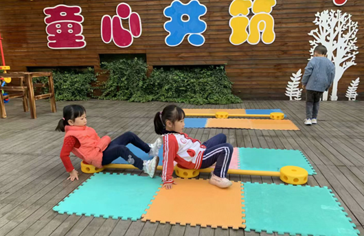 縣幼兒園：晨練顯活力 運動伴成長