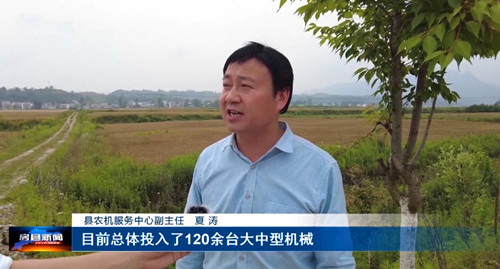 機(jī)械化收割為小麥豐收裝上新引擎