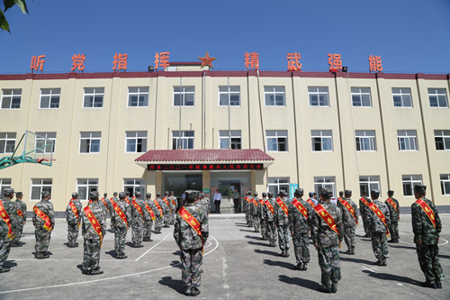 我縣54名新兵將奔赴軍營