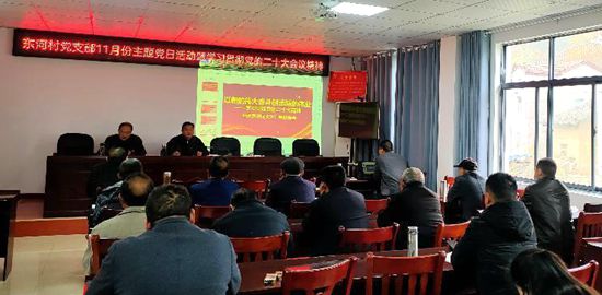 大木廠鎮東河村：以黨的二十大精神為指引   推進鄉村振興步伐