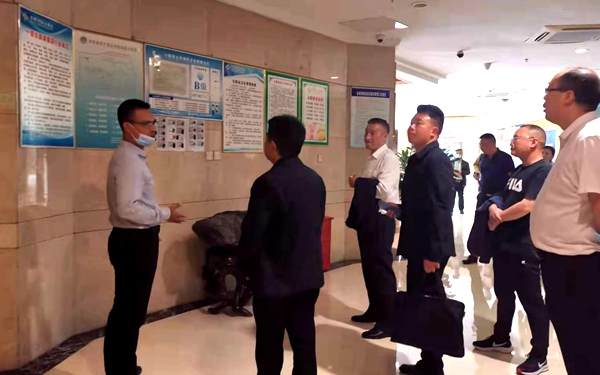 縣創文考察組赴張灣區考察學習文明城市創建工作