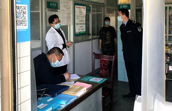 縣衛健局：凈化校園周邊環境 扎實開展創文工作