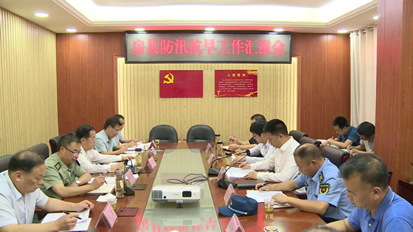 雷勇來房檢查指導防汛抗旱工作