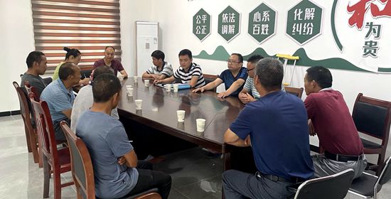 白鶴司法所：抓好人民調(diào)解工作   筑牢維穩(wěn)第一道防線