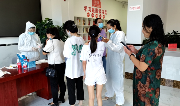 縣廣濟醫院：高溫“烤”驗何所懼 “疫”往無前顯擔當