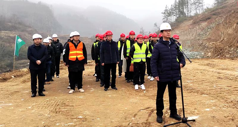 總投資2.87億元，房縣堰河水庫項目建設正酣