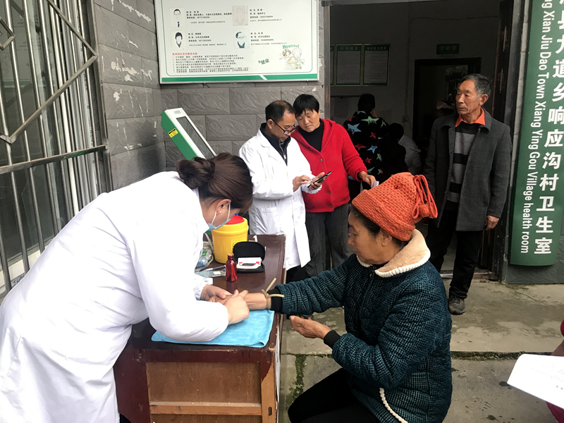 九道鄉：健康服務送上門 百姓心里樂開花