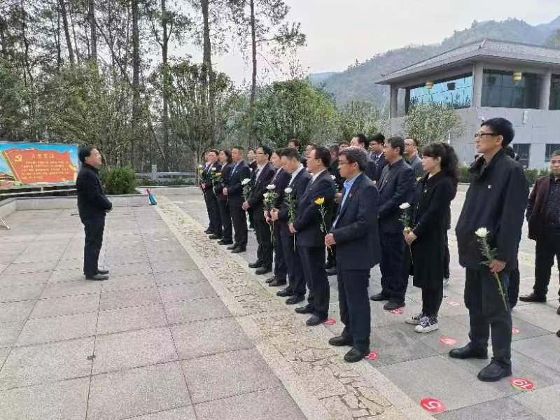 縣林業局：清明掃墓祭英烈 入黨誓詞記心間