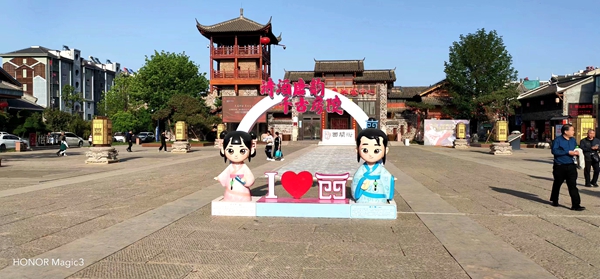 文明是西關印象景區最美麗的風景