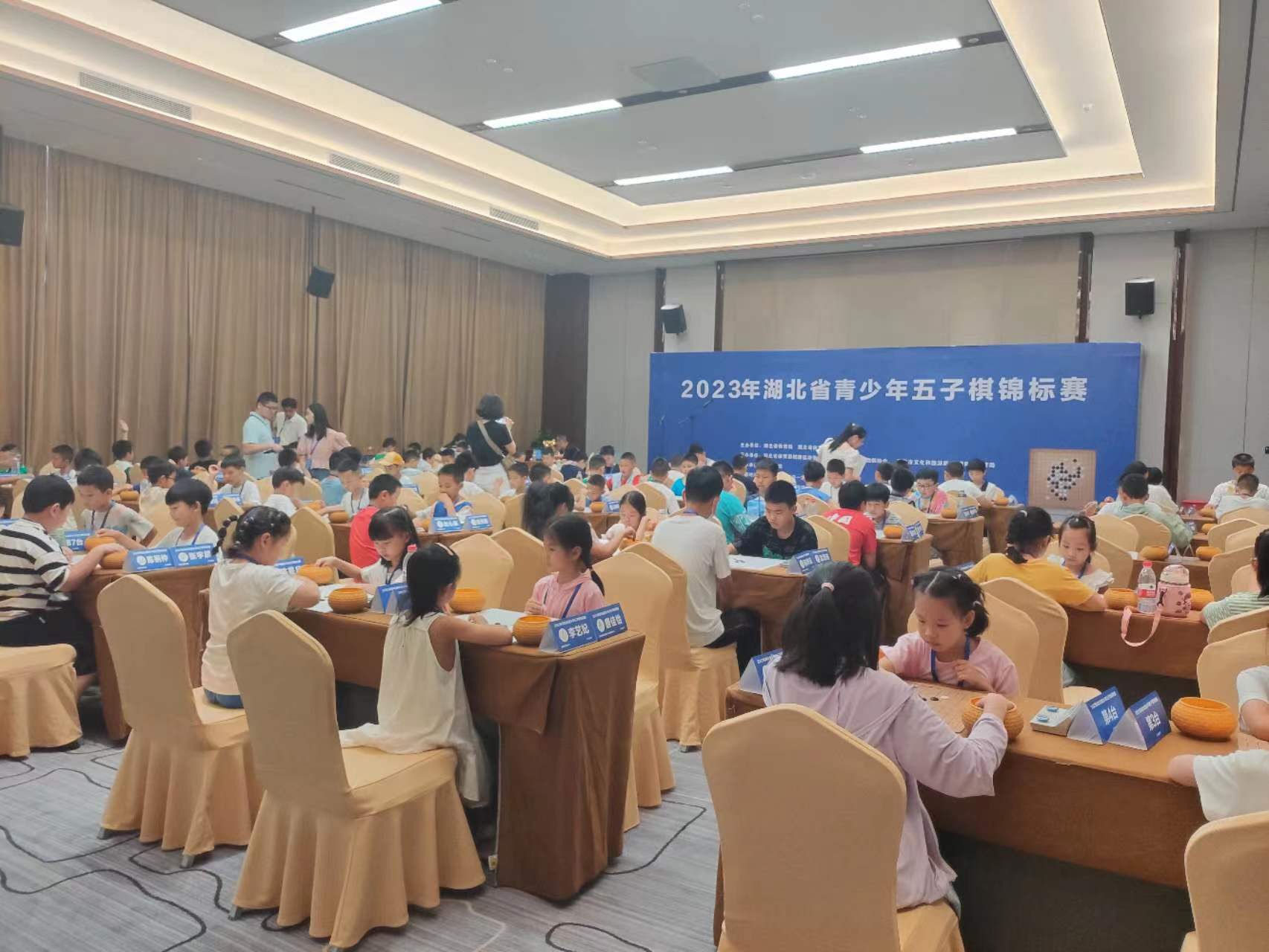 房縣代表隊在湖北省青少年五子棋錦標賽中榮獲1金1銀2銅