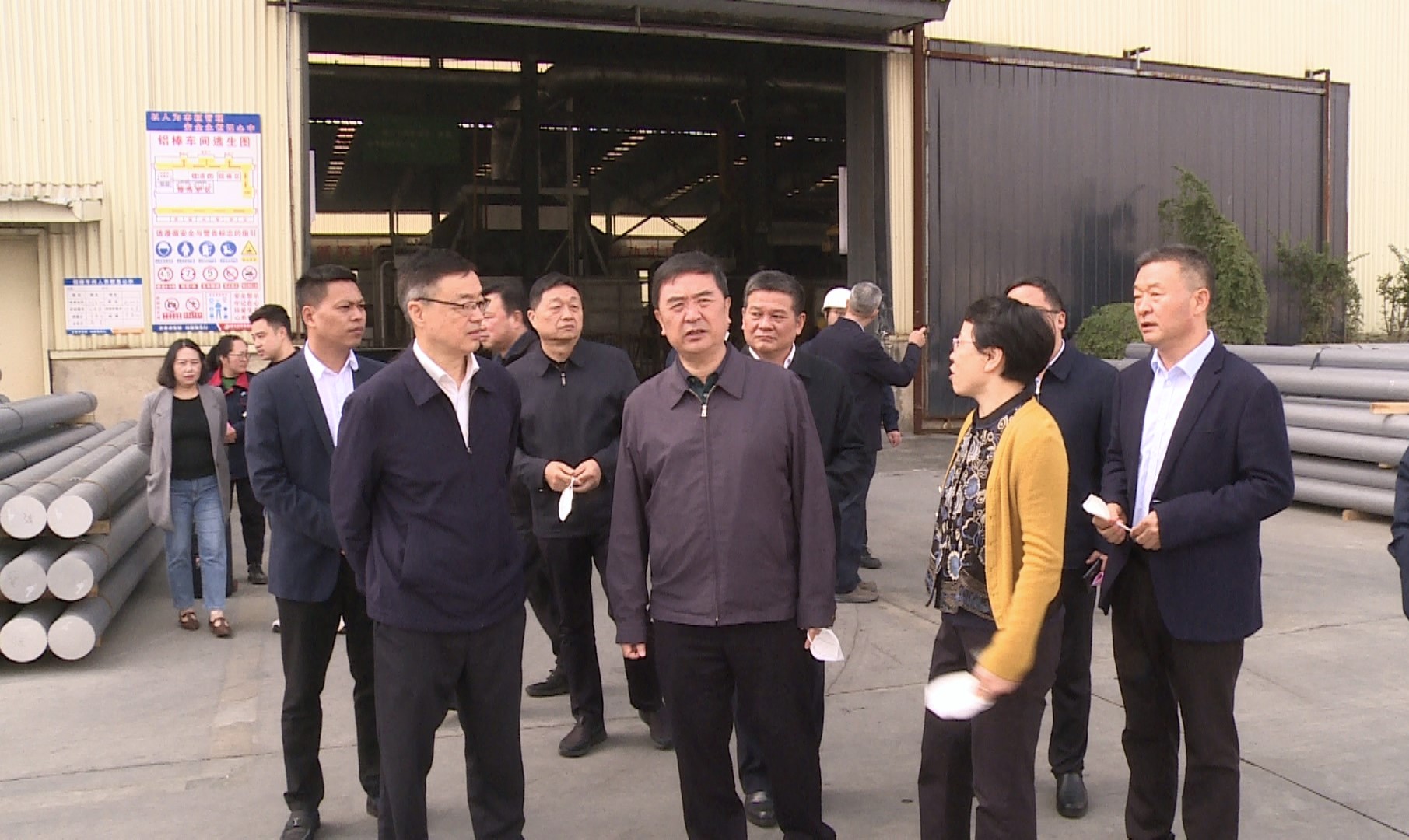省人大城環委主任李昌海調研我縣循環經濟發展情況