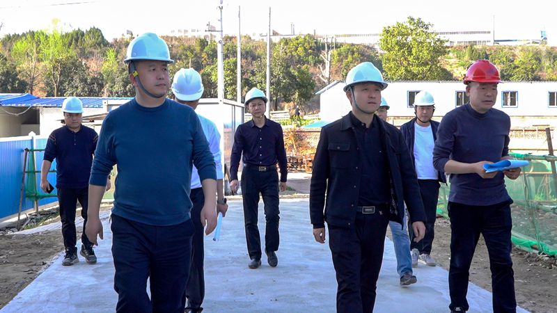市住建局來房調(diào)研住建領域重點工作推進情況