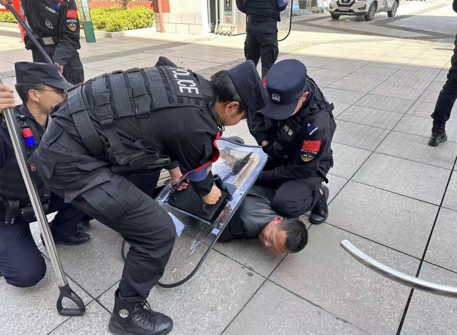 紅塔鎮：防暴演練進校園 警校聯手護安全