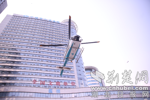 飛越海拔3000多米的“華中屋脊” 十堰人醫直升機43分鐘空降神農架急救多發傷患者